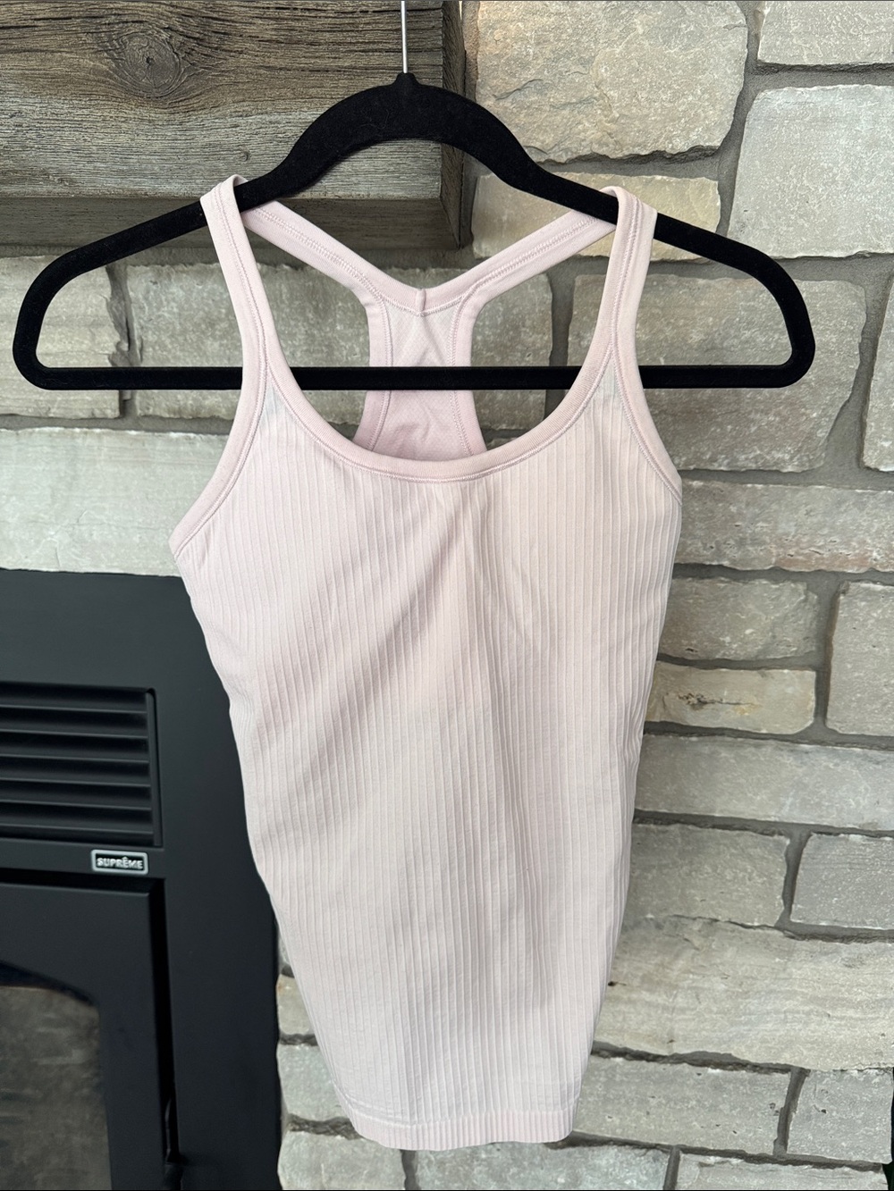lululemon athletica Ribbed Racerback Tank - Pale Pink